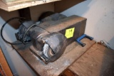 Double wheel grinder, located building 5