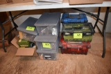 Assortment of hardware, toolboxes, located building 5
