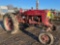 Farmall M Tractor, Wide Front, Gas, 13.9x38 Tires, Runs Good