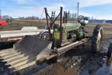 1946 John Deere B Tractor With Duncan Trip Bucket