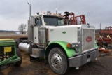 1994 Peterbilt 379 Day Cab Semi Tractor, 15 Speed