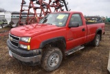 2006 Chevy 2500HD Pickup, 4x4, Auto, 195,533 Mile