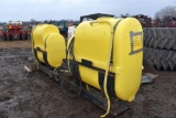 250/500Gal Slim Poly Tanks, With Brackets & Pumps