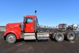 2001 Kenworth W900 Day Cab Semi Tractor, ISX