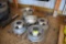 (4) Offset 8 Bolt Rims, 17x 6 1/2J, with 4 chrome wheel covers, Came Off 2019 Chevy