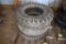 Three 9.00x20 truck tires, no rims, selling all for one money