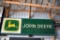 Single Sided John Deere Dealer Implement Sign, Plastic Insert, Lighted, 64