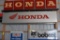 Single Sided Lighted Honda Dealer Sign, Plastic Insert, 40