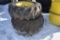 Pair of Firestone 16.9x26 Tires on John Deere 8 Bolt Rims, 6