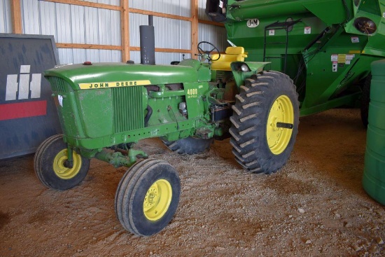 1971 John Deere 4000 Tractor, 2WD, Diesel, Syncro Transmission, 540/1000PTO, 3pt.,