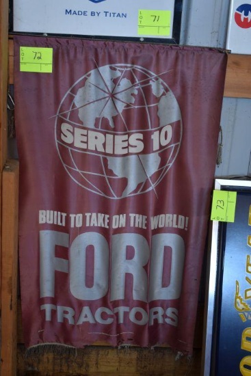 Ford Series 10 Cloth Banner, 27"x46", single sided