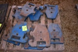 (9) Ford Front Suit Case Weights, selling 9 x $