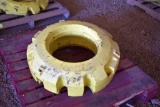 (2) John Deere Rear Wheel Weights, 205KG, part# 111012, selling 2 x $