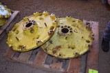 (2) John Deere Rear Wheel Cast, Part# R48955, selling 2 x $