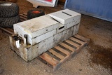 Approx. 40 Gallon Fuel Tank With Top Mount Tool Boxes, No Pump