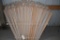 (6) Sections O Remanufactured Wooden Windmill Fins, approx 45