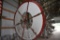 Woodmanse Freeport Ill., Restored Windmill Head, 10' Solid Wheel, Wooden Fins and Tail