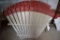 (6) New Wooden Fin Sections Off Of A Dempster #11 Windmill (Made of Cypress Wood)
