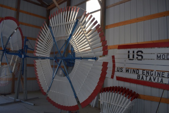 35 WINDMILLS, PARTS, TRACTORS & TOOLS