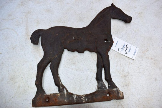 Dempster 58G Cast Horse Windmill Weight, 17"