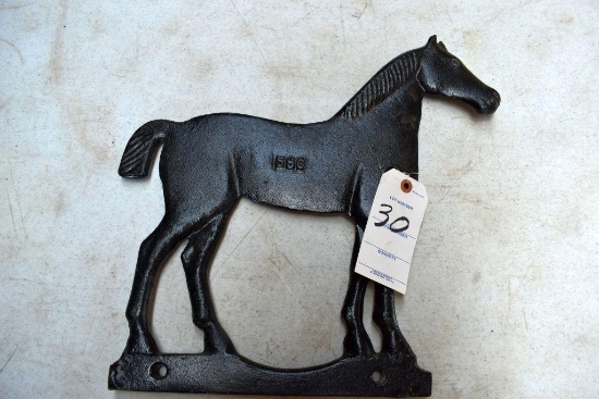 Dempster 58G Cast Horse Windmill Weight, 17"