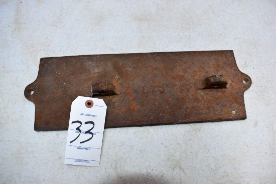 Dempster Original Weight Box Plate, 16"