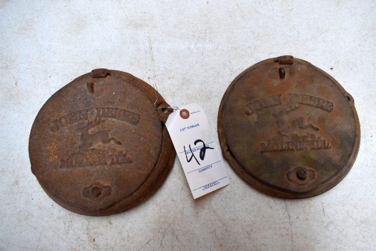 (2) John Deere Planter Box Covers