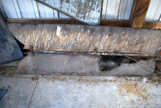 Metal Windmill Tail With Bracket, 120" Total Length