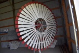 Elgin Tip Top by Elgin Windpower & Pump Co. Ill., Restored Windmill Head, 8' Solid Wheel,