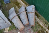 (2) Aeromotor Galvanized Fins 37