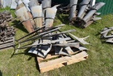 (4) Aeromotor Galvanized Fins 37