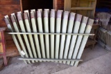 (2) Wooden Fin Sections, 82
