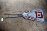 Dakota Windmill Co Metal Windmill Tail With Bracket, 70