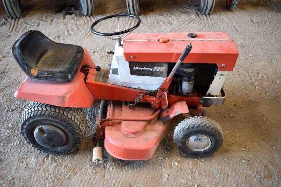 Simplicity 728 Riding Mower, w/ 2 decks, non running