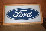 Ford Custom Built Lighted Sign