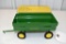 Original Ice Cream Box Ertl John Deere Wagon, Box in good condition with some wear