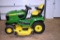 John Deere X734 Garden Tractor, 4 Wheel Steer, 60