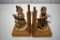 M J Hummel Boy & Girl Book Ends