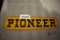 Pioneer Seed Corn Tin Sign 1 Sided, 13'