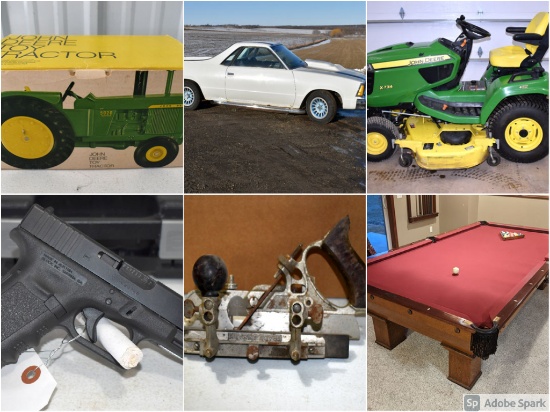 ONLINE ONLY DOUBLE ESTATE AUCTION