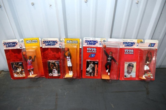 1994 & 1996 Starting Lineups on Cards