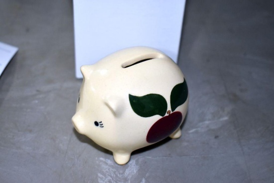 Watt Collectors Association 3" Piggy Bank from Artist In The Park