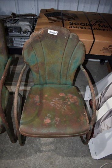 Vintage Metal Lawn Chair