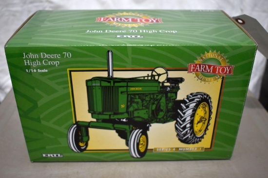 Ertl John Deere 70 High Crop Tractor Series 4 Number 1, 1/16 Scale with box