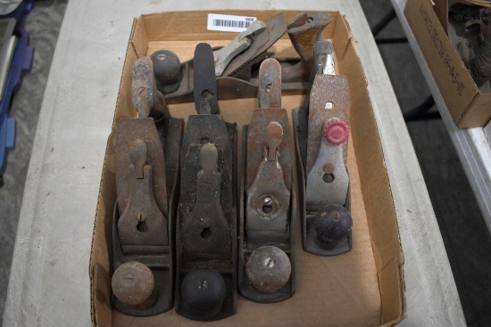 (5) Assorted Planes with smooth bottom