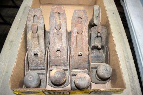 (2) Shelton Planes and (2) Unmarked Planes all smooth bottom