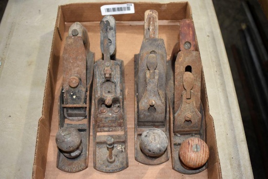 (4) Unmarked Smooth Bottom Planes