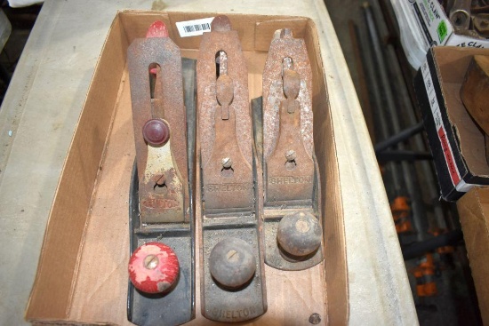 (2) Shelton, (1) Felton Smooth Bottom Planes