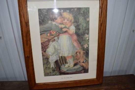 Over the Garden Wall Framed Print