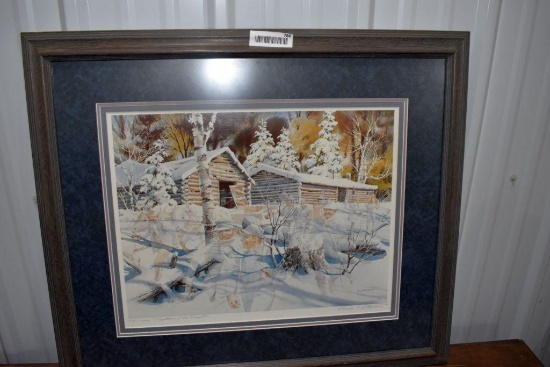 Charles Peterson "Phantons Of The Forest" Signed and Number 479 of 1000 Framed and Matted
